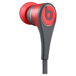 Beats by Dr. Dre Tour 2 In-Ear Headphones With Remote Talk Control Cable, Active Collection Red/Grey